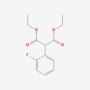 molecular formula C13H15FO4 B8633454 Diethyl (2-fluorophenyl)malonate 