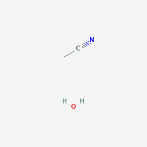 molecular formula C2H5NO B8633557 Acetonitrile water CAS No. 128870-13-3