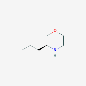 molecular formula C7H15NO B8633570 (S)-3-propylmorpholine 