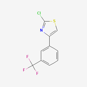 2-Chloro-4-(3-trifluoromethyl-phenyl)-thiazole