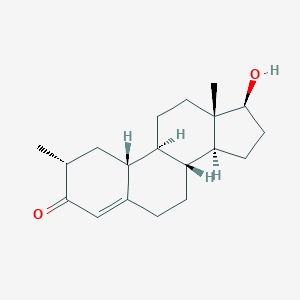 molecular formula C19H28O2 B086336 2alpha-Methyl-19-nortestosterone CAS No. 1092-04-2