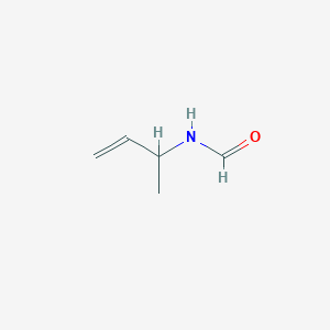 molecular formula C5H9NO B8633606 N-(1-buten-3-yl)formamide 