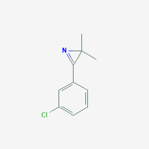 3-(3-Chlorophenyl)-2,2-dimethyl-2H-azirene