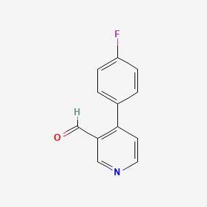 4-(4-Fluorophenyl)pyridine-3-carbaldehyde