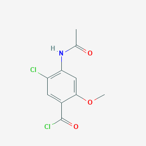 4-Acetamido-5-chloro-2-methoxybenzoyl chloride