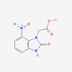 Methyl (7-nitro-2-oxo-2,3-dihydro-1H-benzimidazol-1-yl)acetate