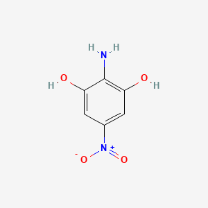 2-Amino-5-nitrobenzene-1,3-diol