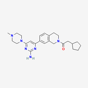 molecular formula C25H34N6O B8633897 INCB38579 