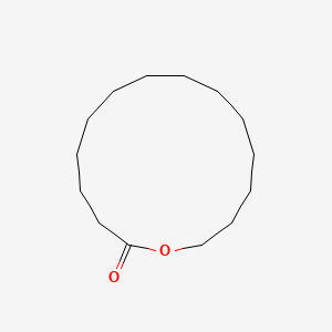 molecular formula C14H26O2 B8633941 Oxacyclopentadecan-2-one CAS No. 3537-83-5