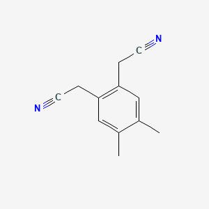 2-[2-(Cyanomethyl)-4,5-dimethylphenyl]acetonitrile