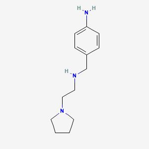 4-[(2-Pyrrolidin-1-yl-ethylamino)-methyl]-phenylamine