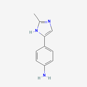 2-Methyl-4-(4-amino-phenyl)-1H-imidazole