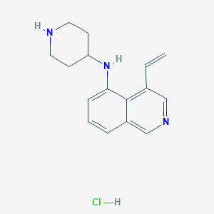 4-(4-Vinyl-5-isoquinolyl)aminopiperidine hydrochloride