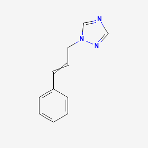 1-(3-Phenyl-2-propenyl)-1,2,4-triazole