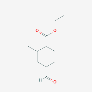 Ethyl 4-formyl-2-methylcyclohexanecarboxylate