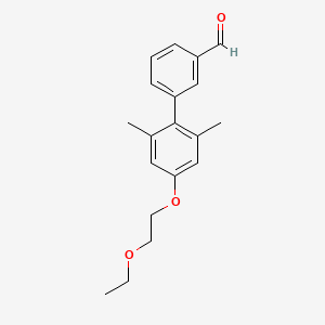4'-(2-Ethoxyethoxy)-2',6'-dimethylbiphenyl-3-carbaldehyde