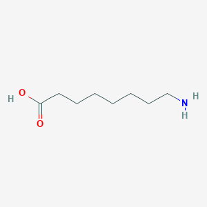 molecular formula C8H17NO2 B086344 8-氨基辛酸 CAS No. 1002-57-9