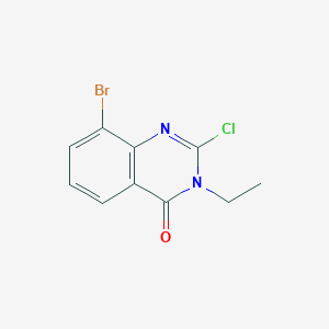 8-bromo-2-chloro-3-ethylquinazolin-4(3H)-one