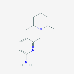 6-(2,6-Dimethyl-piperidin-1-ylmethyl)-pyridin-2-ylamine