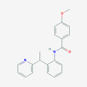 2'-1-(2-Pyridyl)ethyl-p-anisanilide
