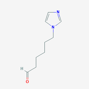 1-(5-Formylpentyl)imidazole