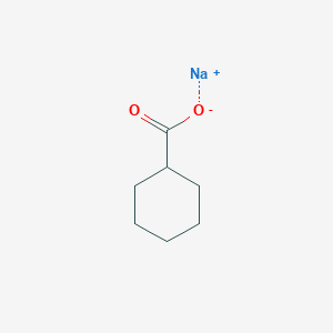 molecular formula C7H11NaO2 B086346 Sodium cyclohexanecarboxylate CAS No. 136-01-6