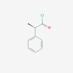 molecular formula C9H9ClO B8634615 (S)-2-phenylpropanoyl chloride 
