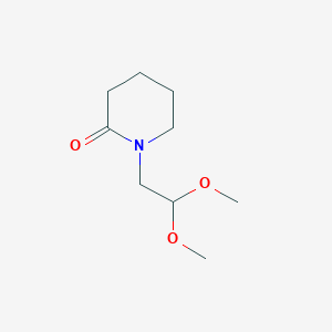 1-(2,2-Dimethoxyethyl)-piperidin-2-one