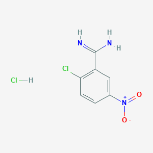 2-Chloro-5-nitrobenzimidamide hydrochloride