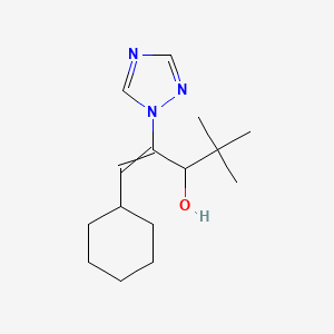molecular formula C15H25N3O B8634765 Triapenthenol CAS No. 76608-49-6