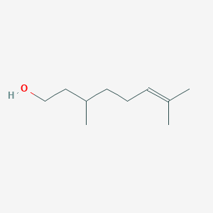 molecular formula C10H20O B086348 香茅醇 CAS No. 106-22-9