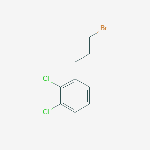 molecular formula C9H9BrCl2 B8634856 1-(3-Bromopropyl)-2,3-dichlorobenzene 