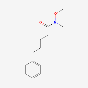 n-Methoxy-n-methyl-5-phenylpentanamide