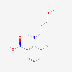 2-chloro-N-(3-methoxypropyl)-6-nitroaniline