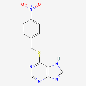 6-(4-Nitrobenzylthio)-purine