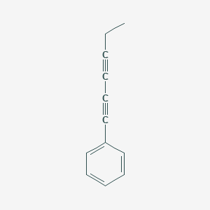 molecular formula C12H10 B086351 Hexa-1,3-diynylbenzene CAS No. 10508-66-4