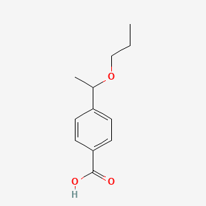 4-(1-Propoxyethyl)benzoic acid