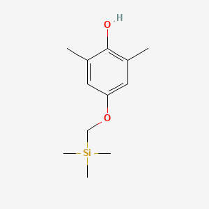 2,6-Dimethyl-4-[(trimethylsilyl)methoxy]phenol