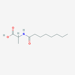 2-Octanamidopropanoic acid