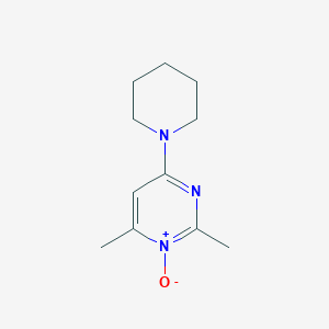 2,4-Dimethyl-6-piperidinopyrimidine 3-oxide