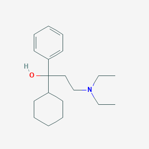 1-Cyclohexyl-3-(diethylamino)-1-phenylpropan-1-ol