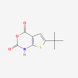 6-tert-butyl-1H-thieno[2,3-d][1,3]oxazine-2,4-dione