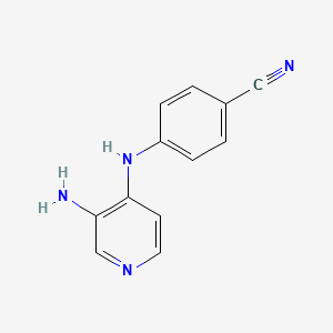 3-Amino-4-[N-(4-cyanophenyl)amino]pyridine