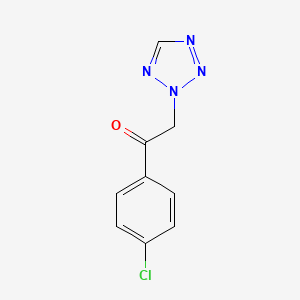 1-(4-Chlorophenyl)-2-tetrazol-2-yl-ethanone