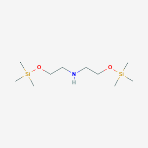 molecular formula C10H27NO2Si2 B8636555 Iminodiethylenedioxybis(trimethylsilane) CAS No. 20836-40-2