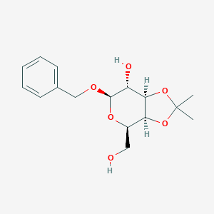 (3aS,4R,6R,7R,7aR)-4-(hydroxymethyl)-2,2-dimethyl-6-phenylmethoxy-4,6,7,7a-tetrahydro-3aH-[1,3]dioxolo[4,5-c]pyran-7-ol