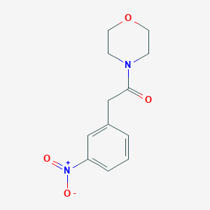 1-(Morpholin-4-yl)-2-(3-nitrophenyl)ethan-1-one