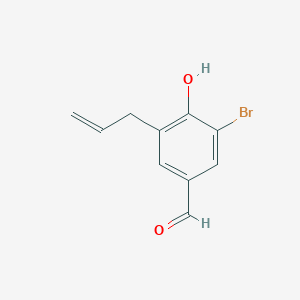 3-Allyl-5-bromo-4-hydroxybenzaldehyde