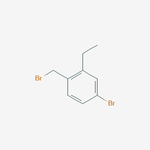 4-Bromo-1-(bromomethyl)-2-ethylbenzene