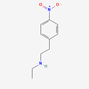 molecular formula C10H14N2O2 B8637630 N-ethyl-2-(4-nitrophenyl)ethanamine 